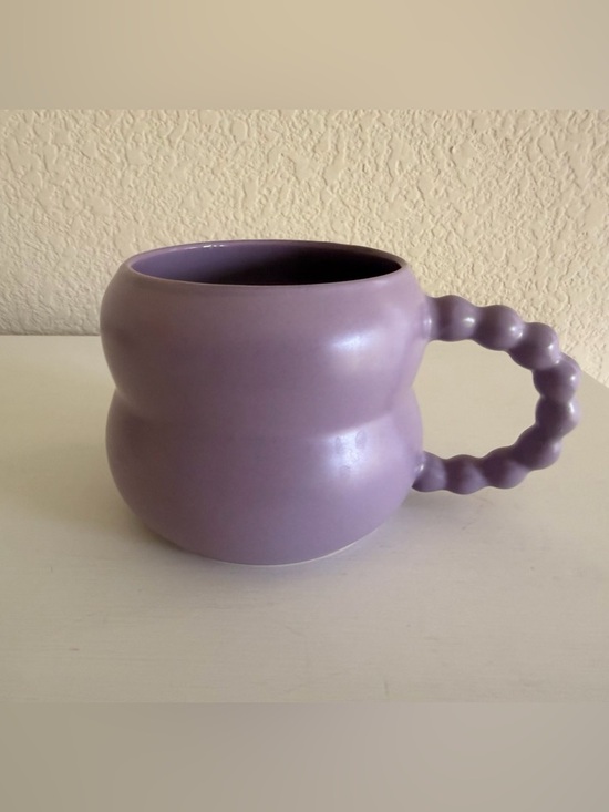 Other - Ceramic Purple Bubble Mug, 15oz